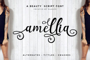 Amellia Font: A Handwritten Script for Crafters and Small Shop Owners