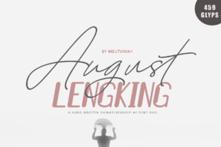 August Lengking Duo: A Font That Elevates Small Business Branding