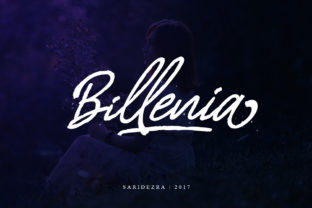 Billenia: A Handwritten Font That Brings Warmth to Editorial Design