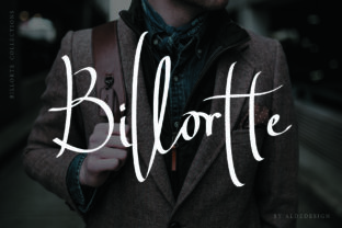 Billortte Script Typeface: Elegant Digital Design