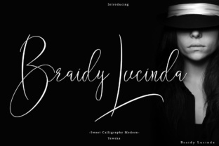 Braidy Lucinda: A Script Font for Refined Editorial Work