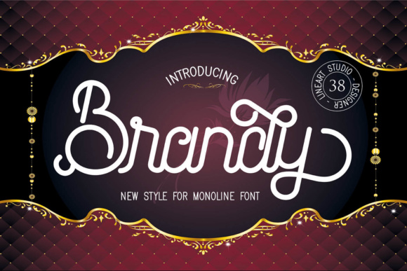 Brandy: A Monoline Font Duo for Editorial Design