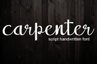 Carpenter: A Script Typeface with Irregular Charm for Campaigns