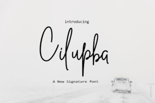 Cilupba: A Handwritten Font for Editorial Design and Publishing