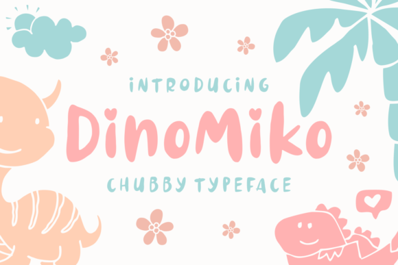 Dinomiko: A Playful Typeface for Editorial Design