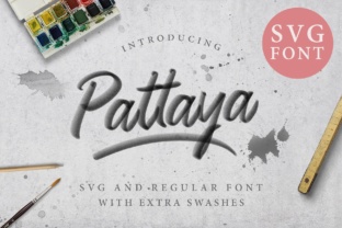 Pattaya: A Script Typeface with Spirit for Real Branding Work