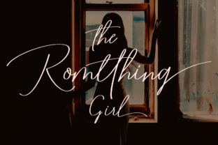 Romtthing Girl: A Thin, Elegant Font for Brand Design