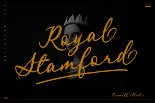 Royal Stamford: A Handwriting Font for Polished Branding