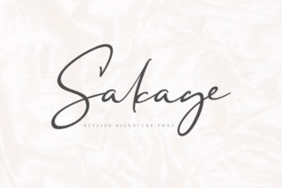 Sakage Font: Adding Handwritten Elegance to Your Campaign Visuals