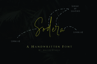 Sodera Script Font: A Smart Choice for Small Business Branding