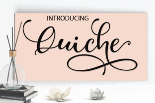 Testing Quiche: A Script Font Built for Digital Headers
