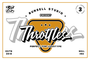 Throttles: A Font That Works in Real Campaigns
