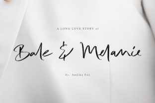 Why Bale Melanie Became My Go-To Handwritten Font for Web Design